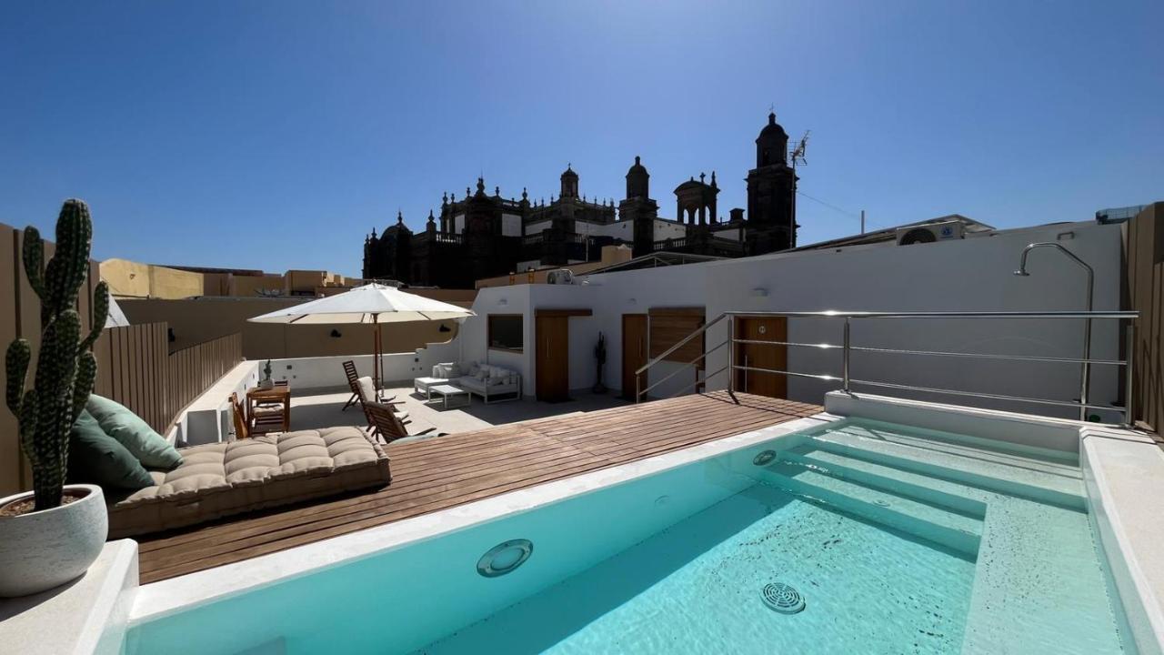 לאס פאלמס דה גראן קנאריה C-10 Vegueta Apartment - Private Rooftop Pool מראה חיצוני תמונה